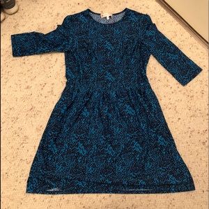 Light and navy blue Jude Connolly dress.